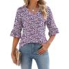A1 Purple Floral