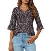 Black Pink Floral