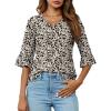 Khaki Black Floral