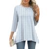 Blue White Stripes