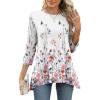 White Pink Floral