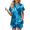 Blue Tie Dye