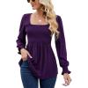 Purple Long Sleeve Shirts