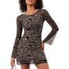 Black Brown Print